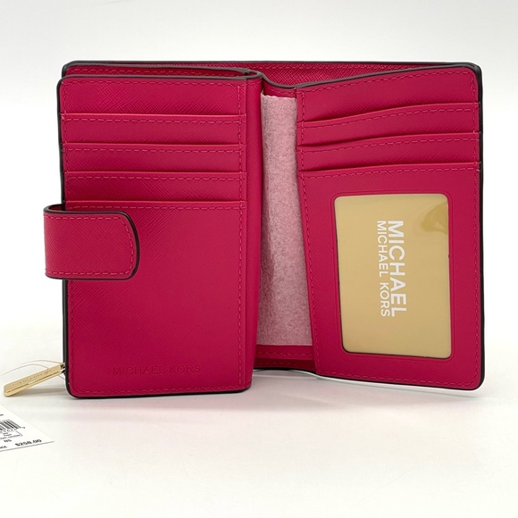 Michael Kors Jaycee Xsmall Backpack & Corner Zip Bifold Wallet - Picture 8 of 11